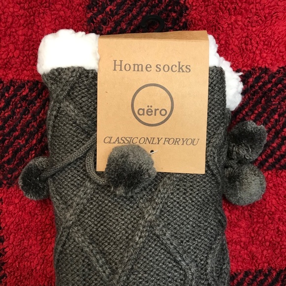 Accessories - Chunky Knit Super Soft+Warm Winter Nonslip Socks